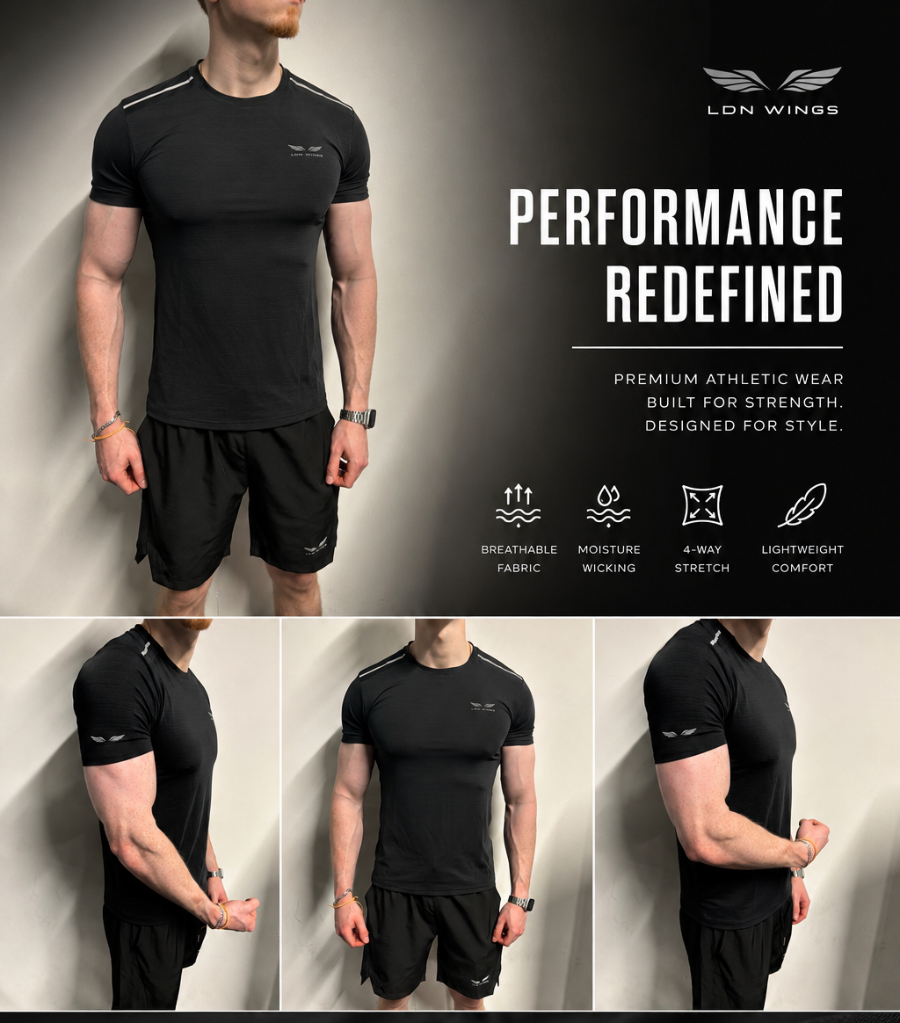 LDN WINGS Black Set